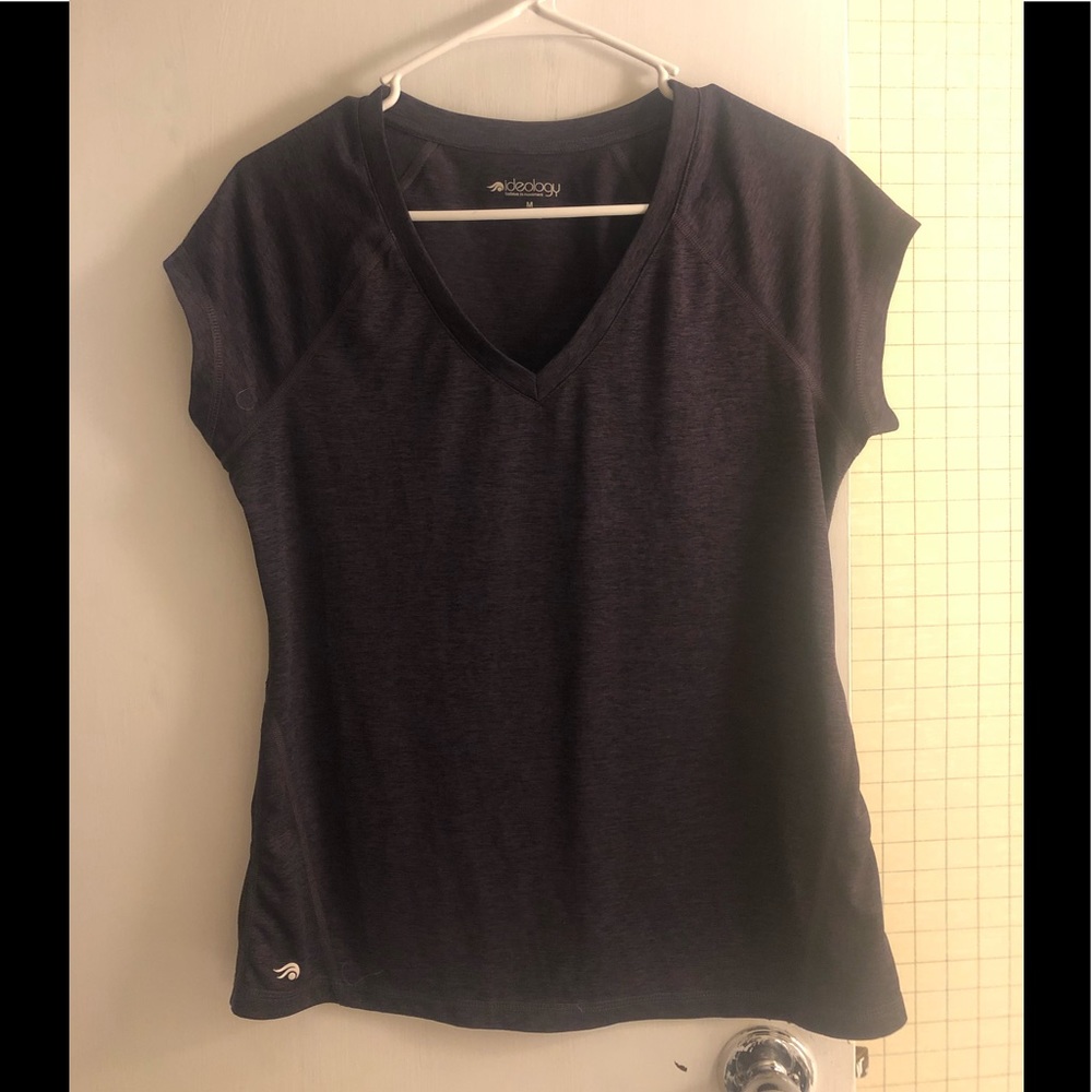 NWOT Dark purple running shirt